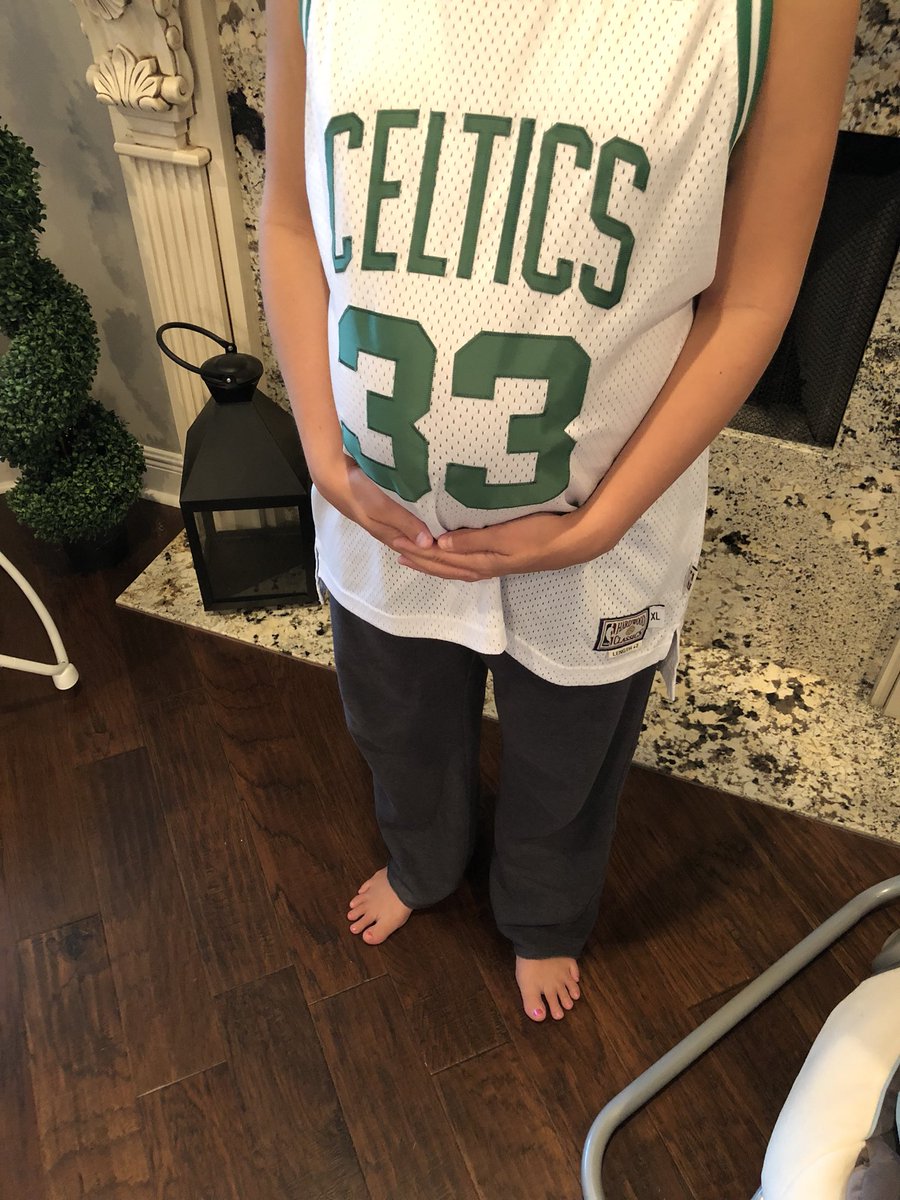 @Celtics on tv and a baby girl in a few days!!!! Life is good!!!!! #grateful