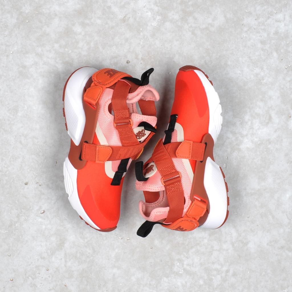 nike huarache habanero red