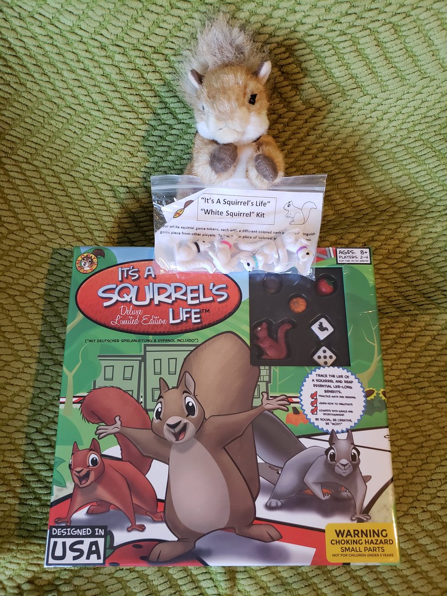 SquirrelWestend's tweet photo. Let the weekend games begin!#squirrelarmy https://t.co/o0ckT1O27h