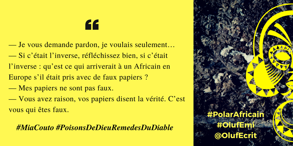 Oluf_emi's tweet photo. Et on termine le mois avec une dernière citation

https://t.co/JVYUZrpKRz 
#miacouto #olufemi #olufecrit #polarafricain #mozambique https://t.co/vKbeKhZwlQ