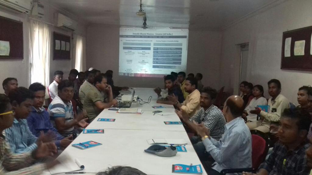 One day orientation cum training program organized by DWSM, Balangir on housekeeping parameters for BC, CC and DEO of every block on 22.05.18. #SwachhBharat #zsbp <a href="/swachhbharat/">Swachh Bharat Mission - Grameen</a> <a href="/sbmodisha/">SBMODISHA</a> <a href="/paramiyer_/">Param Iyer</a> <a href="/PRDeptOdisha/">Panchayati Raj and Drinking Water Department</a> <a href="/DivyangWaghela/">Divyang</a> @odisha_zsbp <a href="/roopamishra77/">Roopa Mishra</a>