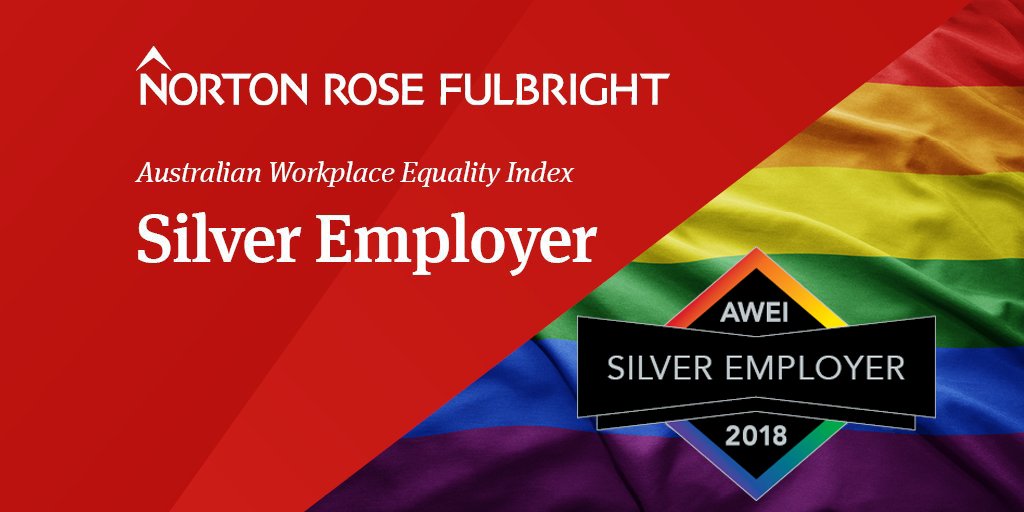 NLawGlobal's tweet photo. We are very proud to have been awarded silver employer status in @PrideDiversity's Australian Workplace Equality Index for the third year running! #AWEI2018 https://t.co/tOx6Qb6E4F https://t.co/qWzQUwETwO