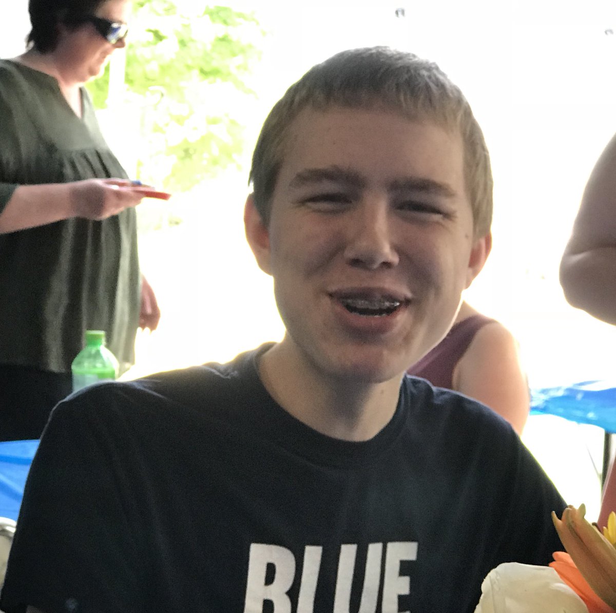 UrbShowChoir's tweet photo. Here’s to the “hippest” show band guy to ever sit behind the trap set! Good luck in Florida! https://t.co/vt2DfTE95e