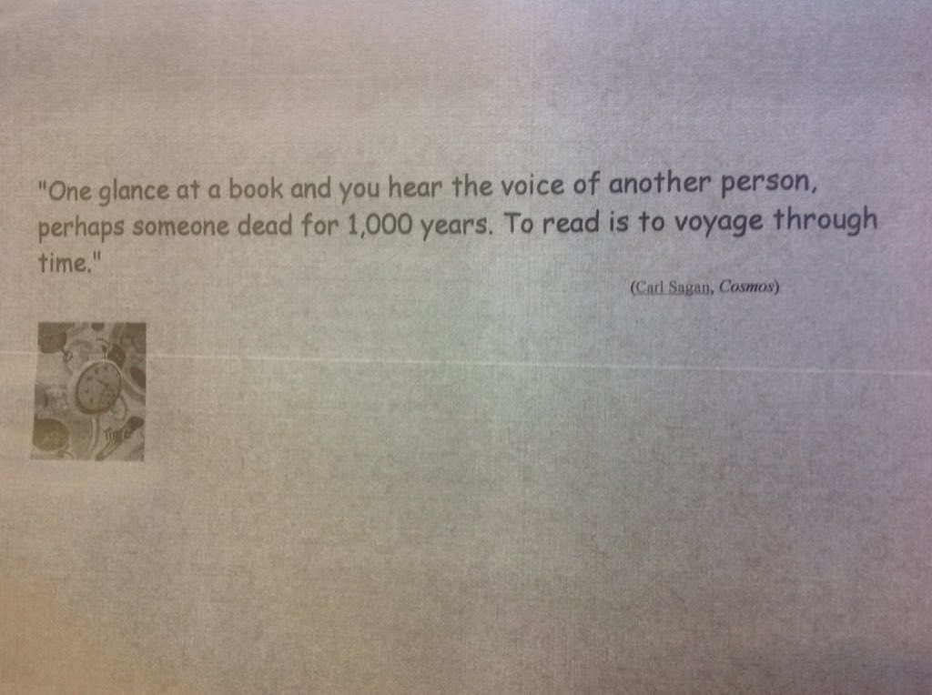 'To read is to voyage through time.'

#books #libraries #CarlSagan