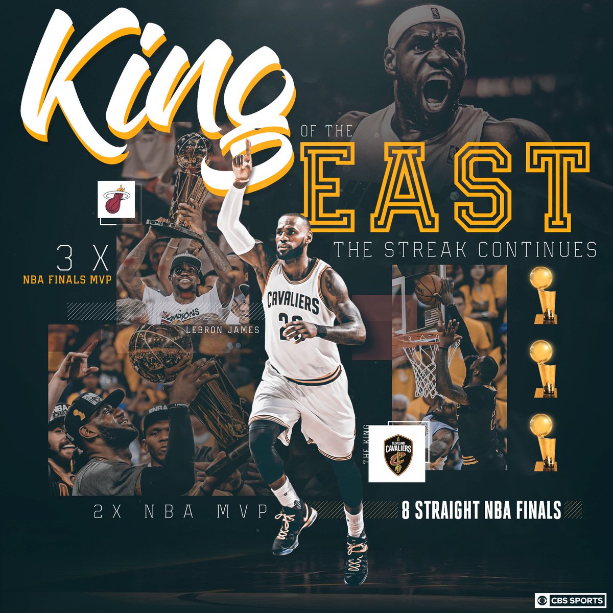 lebron james 8 straight finals