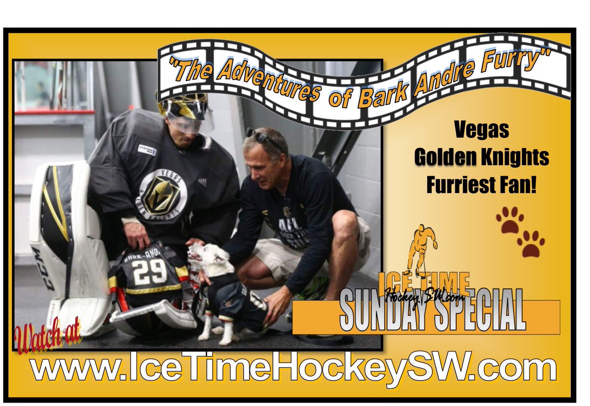 Sunday Special The Adventures of Bark Andre Furry, Vegas Golden Knights ... youtu.be/RoxGRZLkfbg via <a href="/YouTube/">YouTube</a> Don’t miss our visit with the <a href="/GoldenKnights/">y - Vegas Golden Knights</a> furriest fan <a href="/BarkAndreFurry/">Bark-André 🌈</a> Thank you for spending some time! #GoKnightsGo