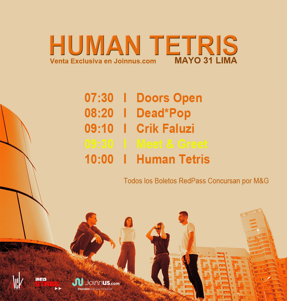 zafiroLive's tweet image. #MiraAquí los horarios del Concierto de Human Tetris
Los boletos #RedPass 
Participan del sorteo de pases Meet&amp;amp;Greet 🎫🎫
#CompraYA 🎫🎫Joinnus ► goo.gl/Q1wQdi