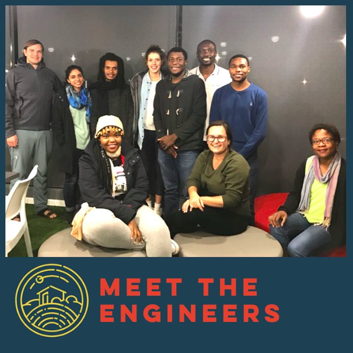 TeamMahali's tweet photo. Introducing our engineers! These guys will take our wild plans and bring them to life - or possibly tell us to tone it down a little:) The team is from Stellenbosch University and they're grabbing at the chance to apply what they've been learning in class to a tangible project. https://t.co/2oUlx2SZLU