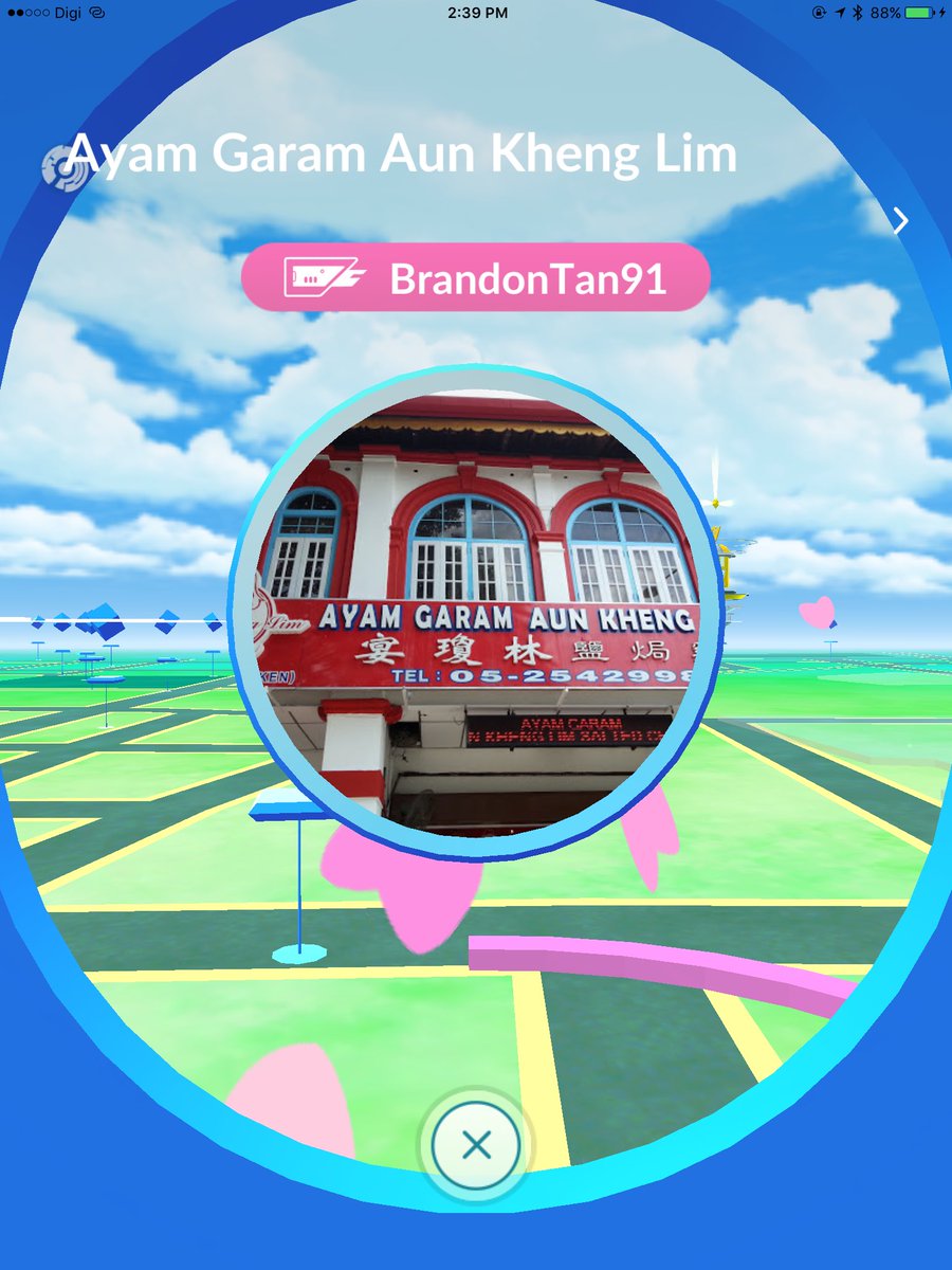 Brandontan91 A Twitter Went Around Ipoh To Spin Some Unique Pokestops Had Kuay Teow For Lunch And Bought Salt Chicken From Aun Kheng Lim Journey To Penang Continues Unique Pokestops Here