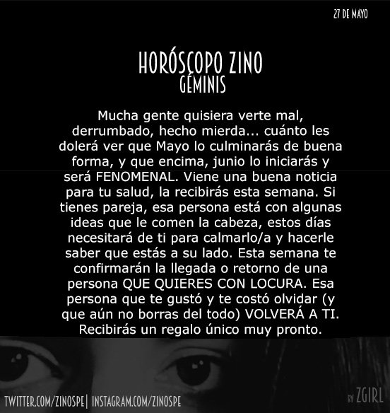zinos__'s tweet image. G É M I N I S 🖤 🔥
#HZ #HoróscopoZino #DomingoDeHZ