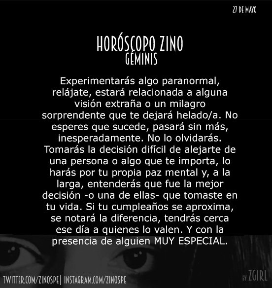 zinos__'s tweet image. G É M I N I S 🖤 🔥
#HZ #HoróscopoZino #DomingoDeHZ