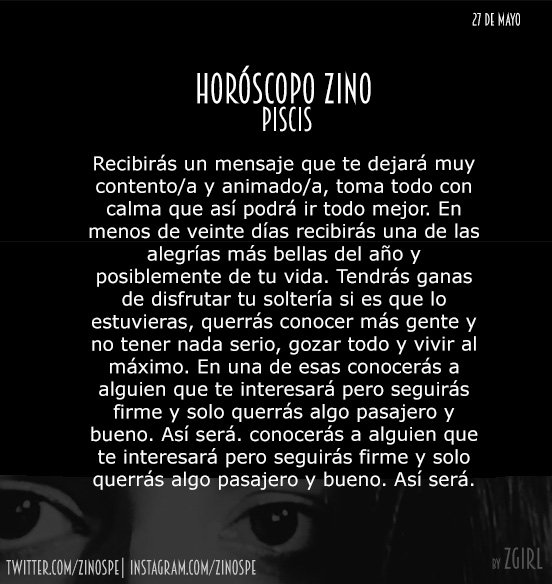 zinos__'s tweet image. P I S C I S 🖤 🔥
#HZ #HoróscopoZino #DomingoDeHZ