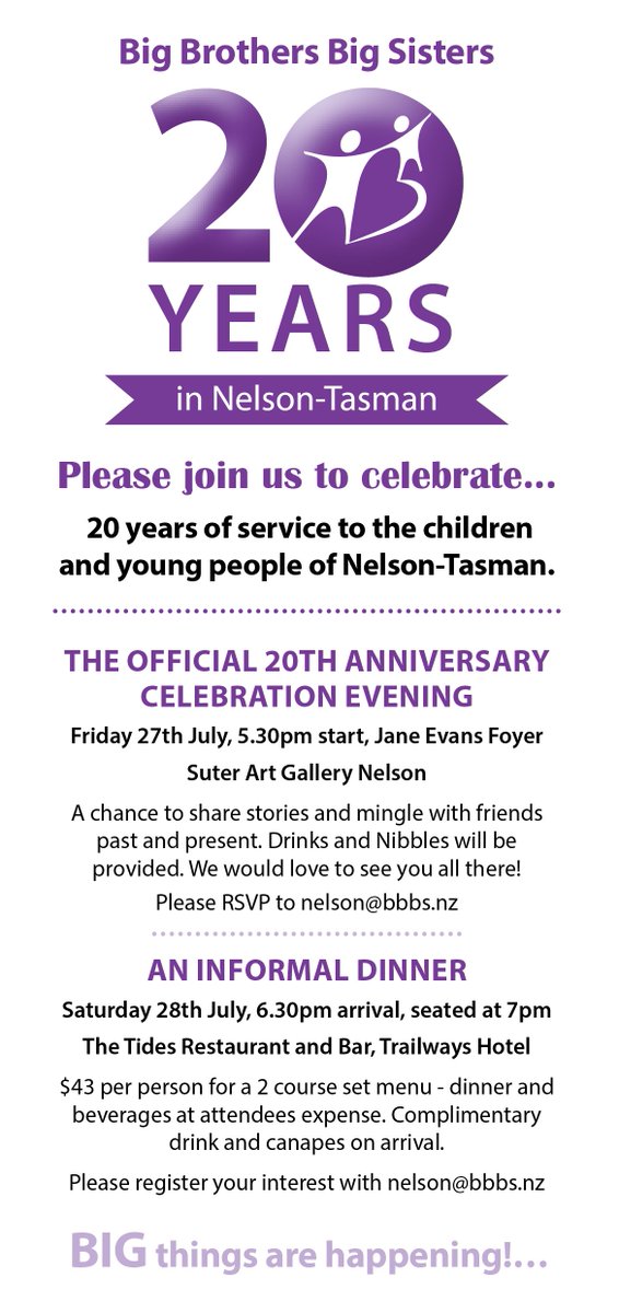 Nelson to celebrate 20 YEARS!! 🙌🏻