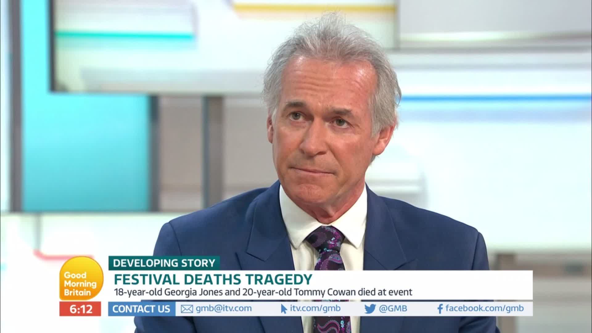 How does drug testing at festivals work? / Twitter