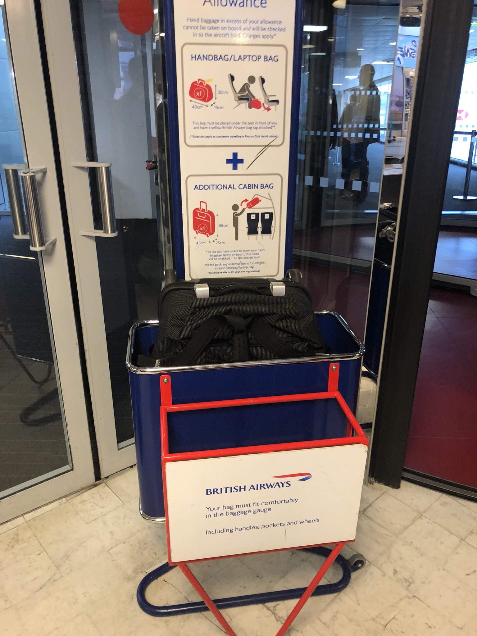 laptop bag british airways