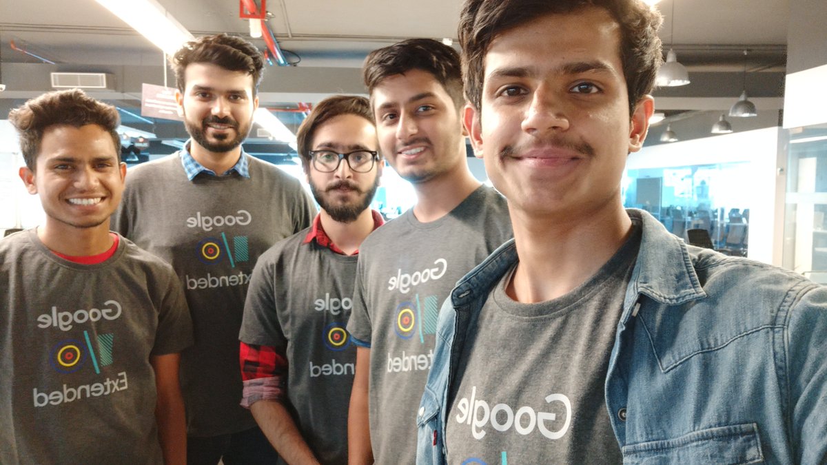 From AppBundle to Jetpack and Flutter to WebsiteOptimization, I really enjoyed each and everything. Thanks to @rohantaneja_ @rohanraarora Tushar_Gupta Pranjal_Nadhani for sharing the bunch of knowledge. 😊

#io18extended @gdg_nd #gdg @urbanclap