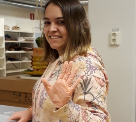 Bra att kunna matcha sin handskar med outfitten tycker vår praktikant Julieta Espiga Olano. Tack för ditt bidrag Julieta, inte minst som stilförebild!

Nyfiken på praktik och PRAO hos oss? Läs mer här: bit.ly/2IyVyTR