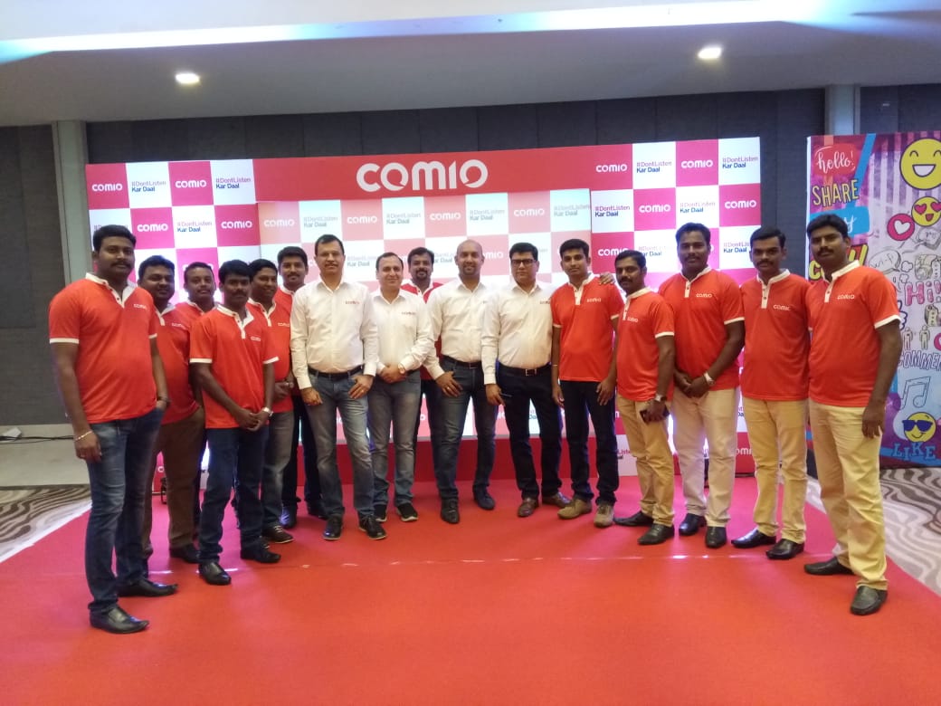 sanjay_kalirona's tweet image. Happy to be part of TN team #ComioX1Note #comiosmartphone launch.