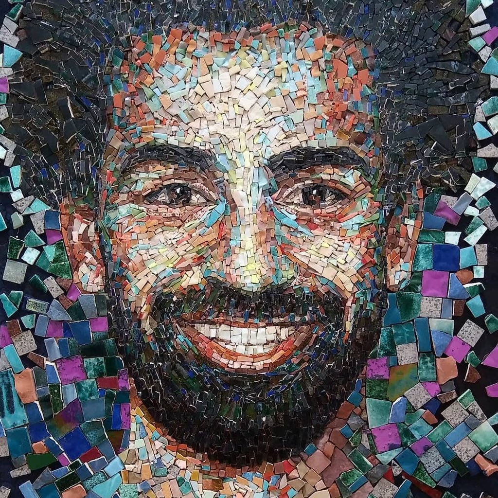aesthetics1_'s tweet photo. Details of mosaic portrait of Mohamed salah.
By/ Bahera yasser. https://t.co/X16CbGm5bv