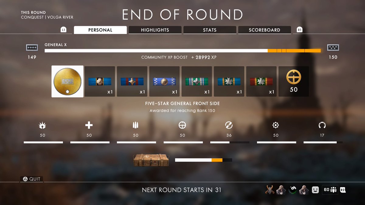 Original_Mac_13's tweet photo. #sixstargenerals #originalmac13 #battlefield1 #bf1 #whatagrind #yeeew Level 150!!!!! Had so much fun gettin here! https://t.co/PnSZN3mR0P