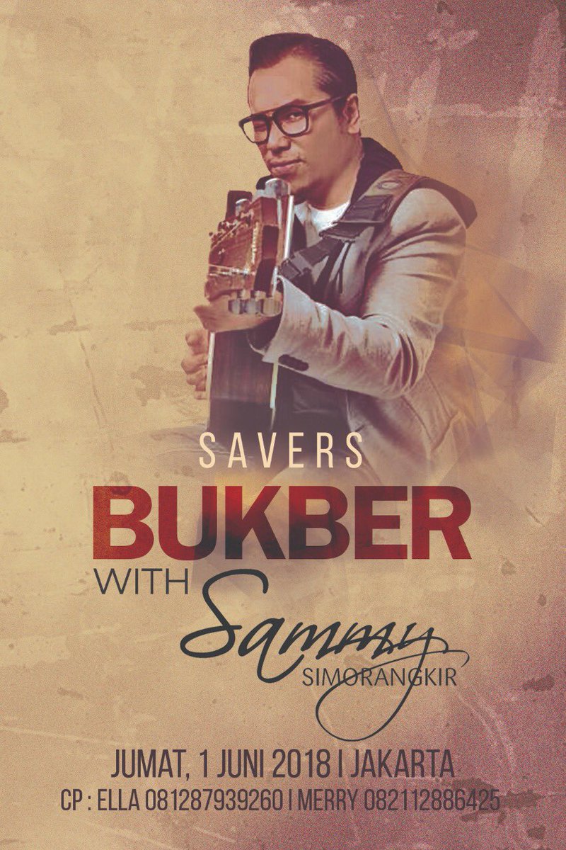 Yuk bagi teman2 <a href="/SaVer_IND/">SaVer is SAMMYLovers</a> yang belum daftar BukBer bareng bang <a href="/sammy0809SmrgkR/">sammy simorangkir</a> daftar yukk.. masih ada sisa tempat sedikit lagi nihh ^_^ | silahkan Hubungi CP nya yaaaa 😊🙌🏼