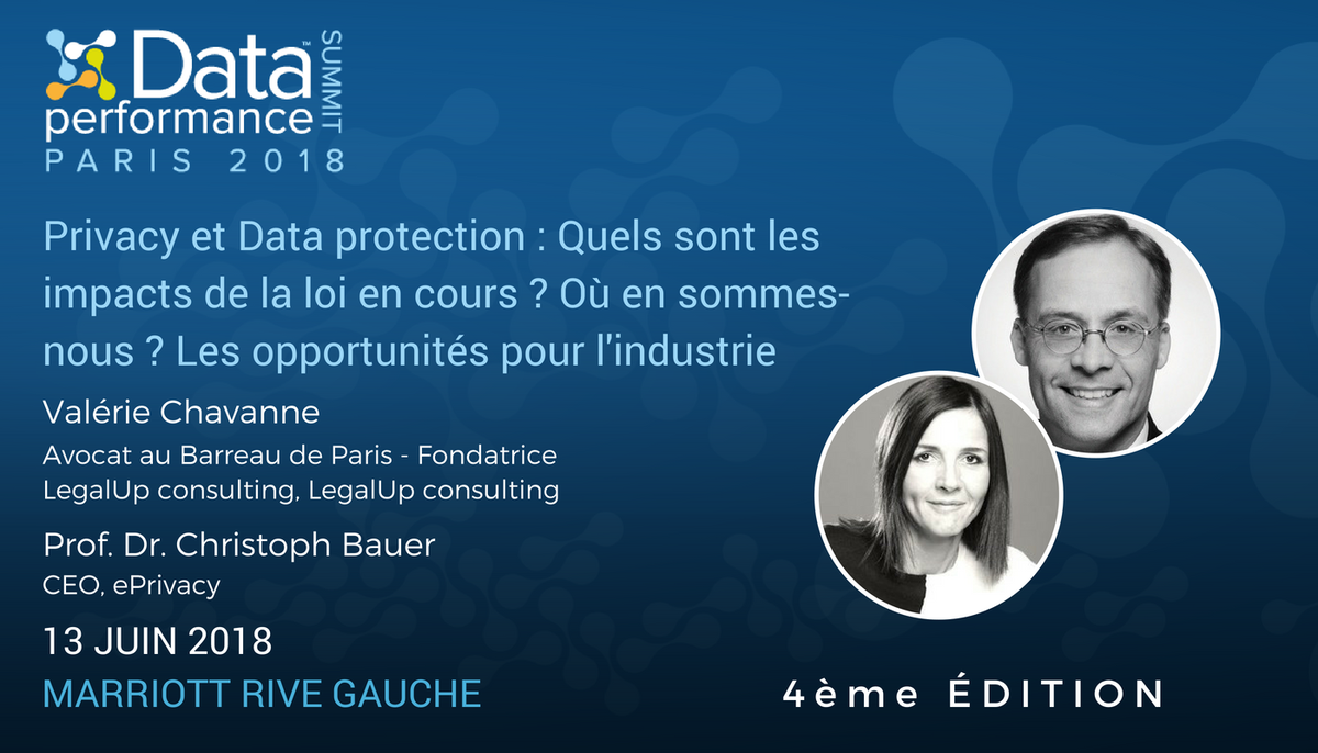 DPSparis's tweet photo. Privacy et Data protection : Quels sont les impacts de la loi en cours ?
@ValerieChavanne (LegalUp) et Christoph Bauer (ePrivacy) nous répondent.
Rendez-vous au DPS Paris le 13 Juin prochain !
Inscrivez-vous vite → https://t.co/lcks3JDipx https://t.co/kTgpZo7cf0