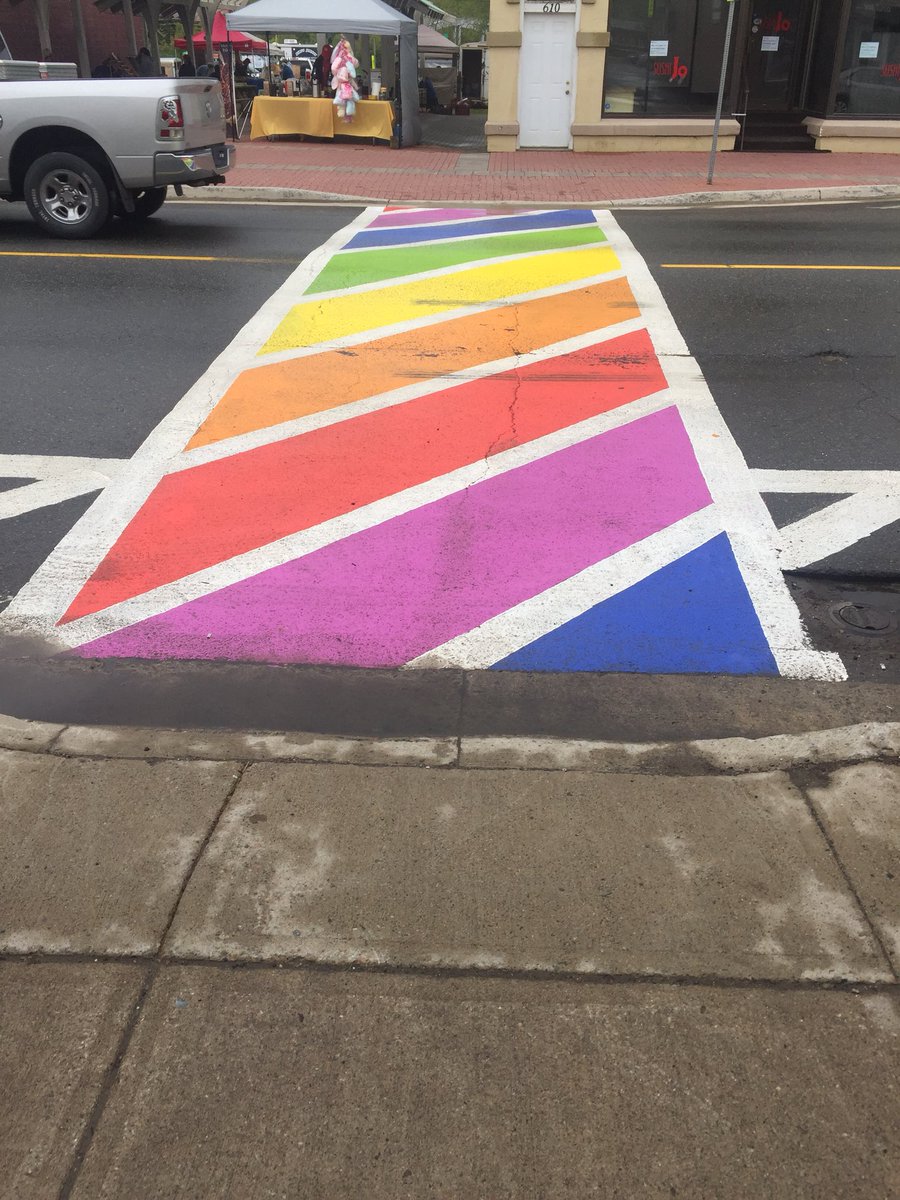 My first trip across the newest crosswalk in Sussex <a href="/ShelliGeldart/">Shelli Geldart</a>