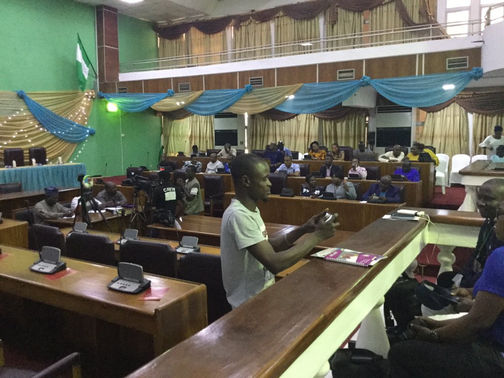 lshaofficial's tweet photo. The press section at the Third Edition of the Lagos state house of Assembly media and civil society organization parley. #LSHAMediaParley https://t.co/bLqlhiRaFW