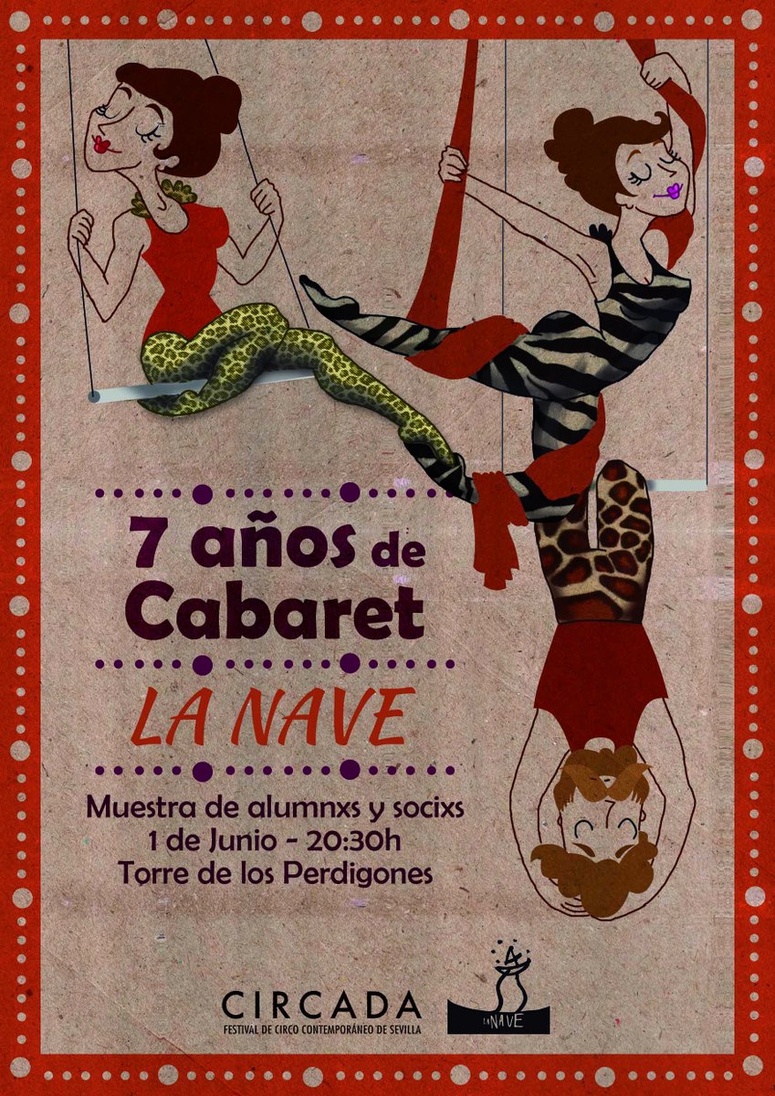 FestivalCircada's tweet photo. ¡Comienza la cuenta atrás para la primera actividad de este año! Arranca PRECIRCADA en complicidad con Jumper Centro de Artes Acrobáticas, La Nave y Espacio Vacío. Desde el jueves 31 hay actividades! + info:
➡️ https://t.co/lQIkeR82lV
#CIRCADA2018 #circosincomplejos https://t.co/0eYGdK8tMB
