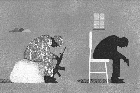 Memorial Day is the day we remember those who have died in service. Today please take a moment for those who have died for their service. Please think about those who continue their battles in silence, know that your kindness can help them through their darkness.