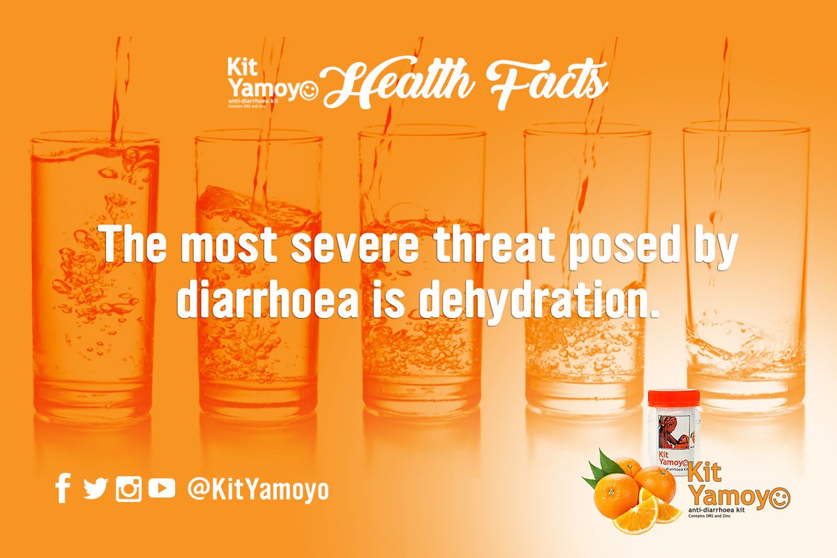 KitYamoyo's tweet photo. The most severe threat posed by diarrhoea is dehydration. However, Kit @KitYamoyo does the trick!!! #KitYamoyo #BeWise #BePrepared #BeatDiarrhoea https://t.co/ORwd0rd2SX