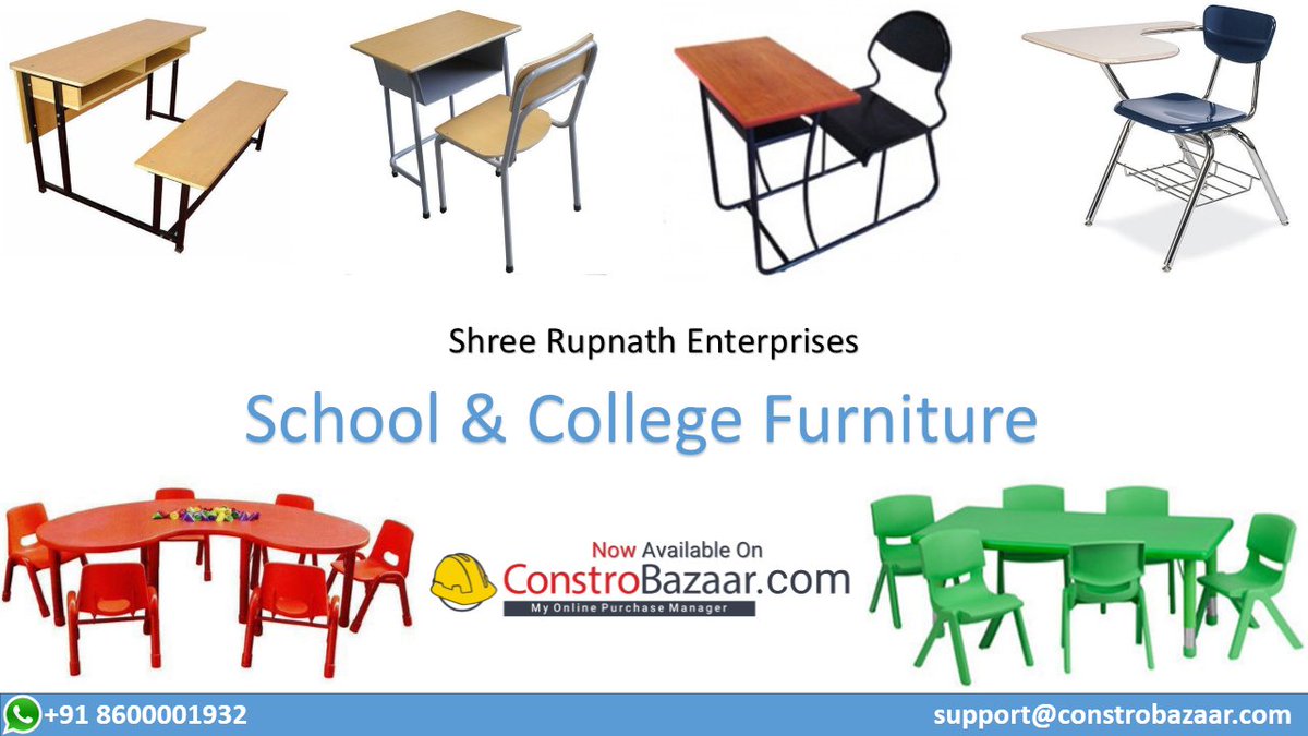 Now buy all #Playground Equipment and School & College #Furniture at best price only on ConstroBazaar.com | +918600001932

constrobazaar.com/company/shree-…

#playgroundequipment #schoolfurniture #collegefurniture #buyonline