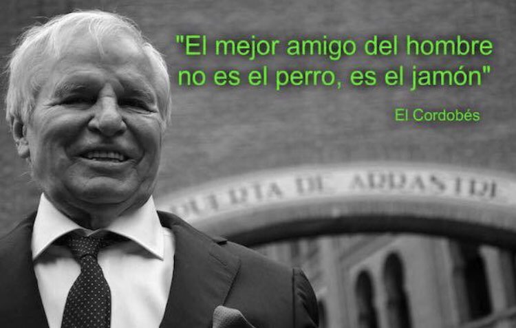 AMilenaLeon's tweet photo. Con esta reflexión de el Cordobés empezamos la semana 😂😂😂😂 Feliz lunes de Corpus!!! #citascelebres #jamon #jamoniberico #granada #corpuschristi #elcordobes https://t.co/R2TKfT7ZVv