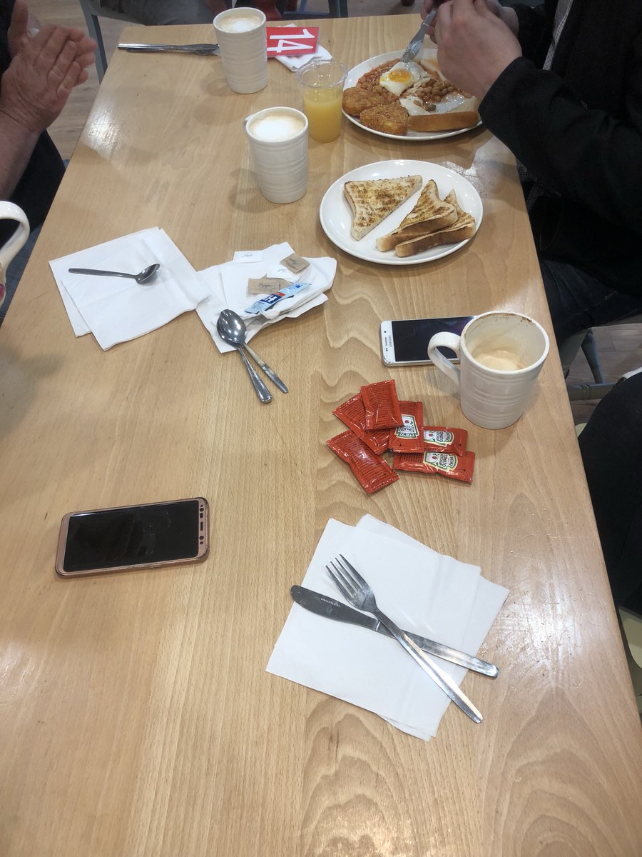 SouthCambsCops's tweet photo. #SCSpeedTeam with an early start at 0500 hrs for an Op briefing and now it’s breakfast time. Bon appetit https://t.co/qIL271juoE