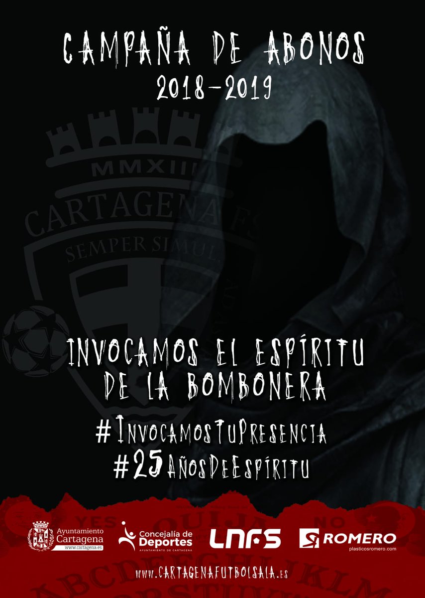 JimbeeCartagena's tweet photo. Buenos días!!! Comienza la campaña de abonos 18/19 #InvocamosTuPresencia
#InvocamosElEspíriruDeLaBombonera https://t.co/Odg1BG4orj