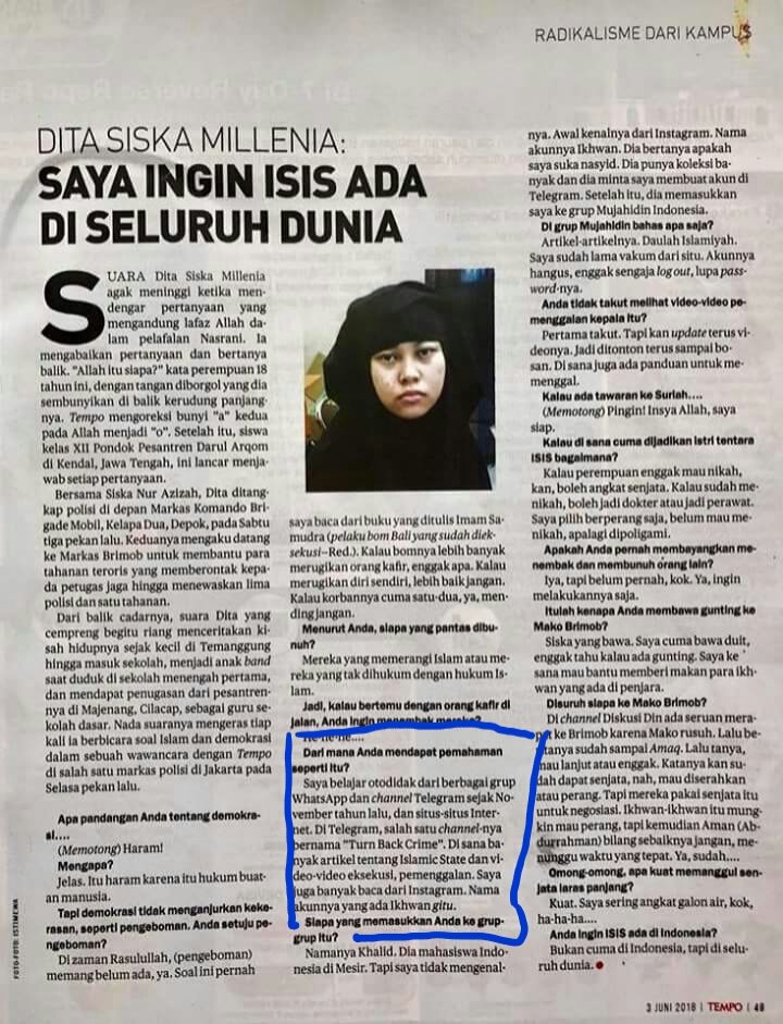 NamaSudahLangka's tweet photo. Semua Bisa di pelajari lewat Internet, mari Penuhi Internet dgn Konten2 Positif dan Menyejukan.
Agar generasi penerus ini tidak di rusak oleh Radikalisme https://t.co/oSj9Q37MmO