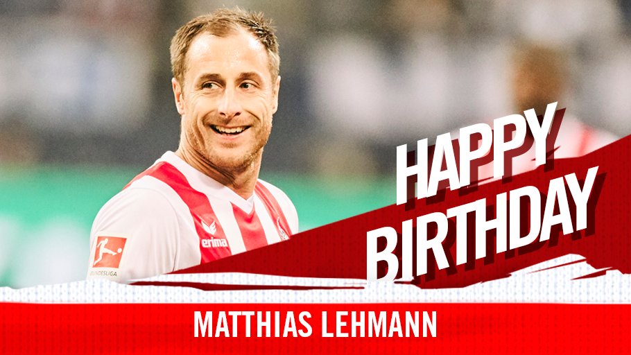 fckoeln's tweet photo. Alles Gute zum Geburtstag, Matthias Lehmann! Der #effzeh-Profi wird heute 35. 🎈🎂 https://t.co/oMDAs53zot