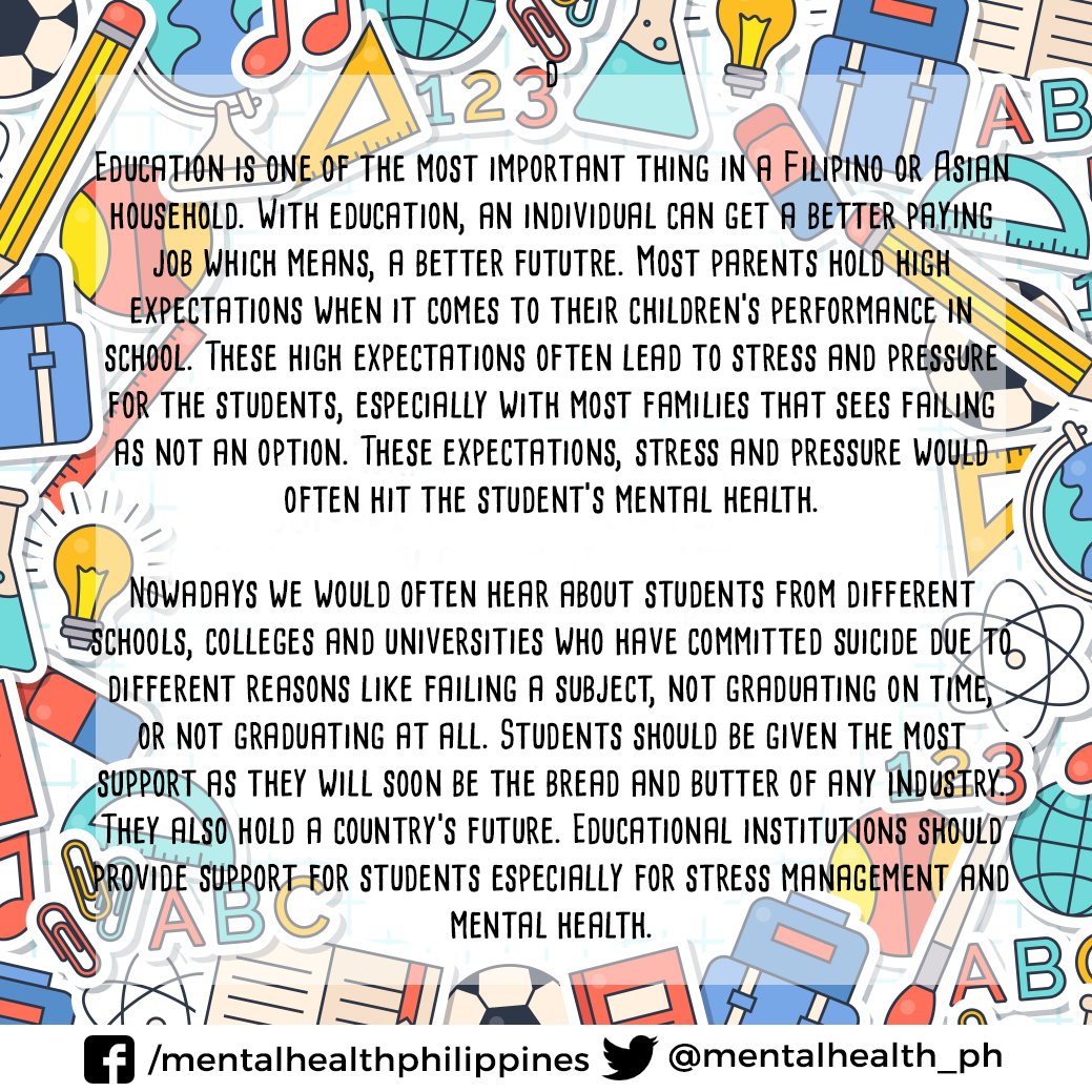 mentalhealthph's tweet photo. On May 30, 2018 at 7pm to 8pm we will talk about The Effects of Academic Stress/Pressure on Students' Mental Health and Suicide.  Tara, #UsapTayo about Acads. https://t.co/vpwpXquIfy