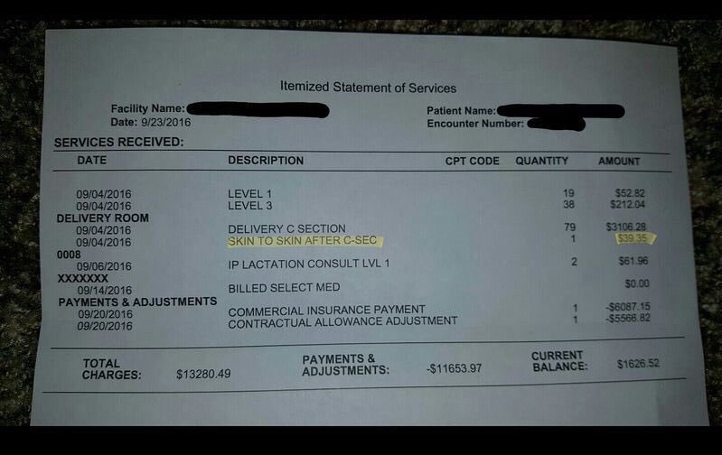 NHSMillion's tweet image. $40 just to hold your baby?!

Thank goodness for the NHS.