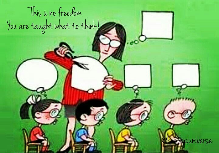 knowyouniverse's tweet photo. Get a #degree,  get a #job, get a this,  get a that.... NOOOO!! You wanna reclaim your #mind from those #systems that is turning you into a half baked moron!!! . . 
#knowyouniverse #divedeep #troubleyourcomfort #chucknormality #educationsystem #controllers #befree #freethinker https://t.co/YqQElnbBCj