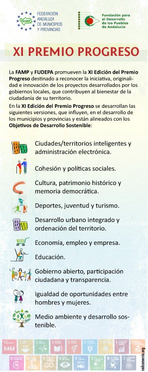 archivofudepa's tweet photo. Se agota el plazo para participar XI Edición Premio Progreso. Animaros los que faltais @FAMPcomunica @fempcomunica. Hasta 31 de mayo @UGT_Andalucia @mc_castilla  #premioprogreso https://t.co/yFgAeN8gZL