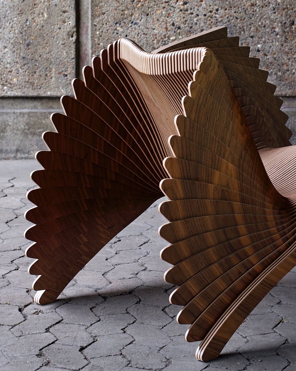 Very excited to share these beauties from <a href="/WillBuncePhoto/">William Bunce</a>  #alexanderwhite #awhiteworkshop #monroechair #chairdesign #walnut