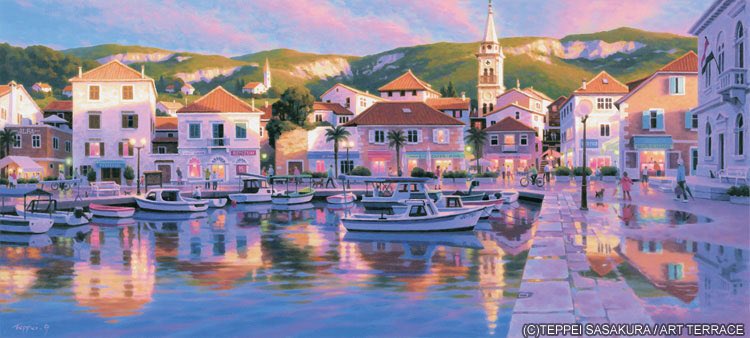 ささポチ 笹倉鉄平ちいさな絵画館 Auf Twitter 笹倉鉄平 Teppei Sasakura 雨のち夕陽 Port Of Jelsa 13年 Croatia Hvar Jelsa 新作dvd 笹倉鉄平 やすらぎの絵画世界 笹倉鉄平画集 ヨーロッパやすらぎの時間 笹倉鉄平ちいさな絵画館 T Co