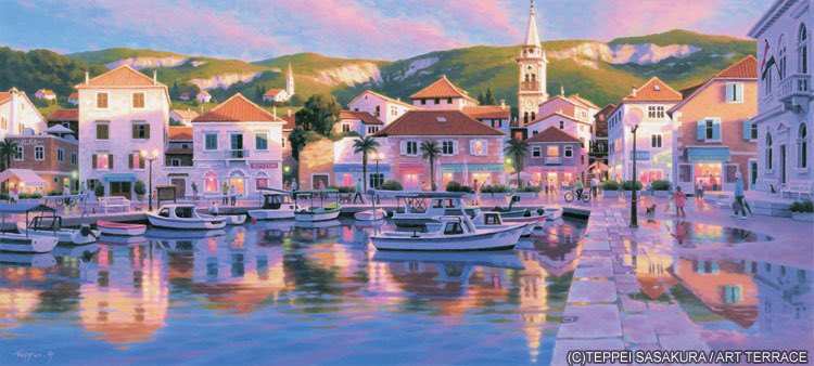 ささポチ 笹倉鉄平ちいさな絵画館 A Twitter 笹倉鉄平 Teppei Sasakura 雨のち夕陽 Port Of Jelsa 13年 Croatia Hvar Jelsa 新作dvd 笹倉鉄平 やすらぎの絵画世界 笹倉鉄平画集 ヨーロッパやすらぎの時間 笹倉鉄平ちいさな絵画館 T Co