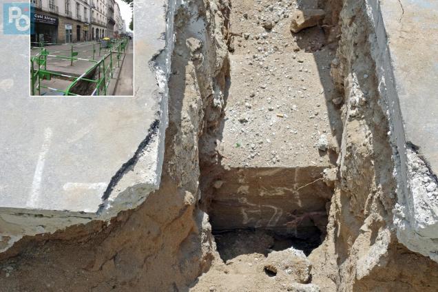 presseocean's tweet photo. #Nantes L'ancien quai de l'île Feydeau réapparait https://t.co/kJWLM8B9Mz #Histoire https://t.co/ZoQSAvngAR