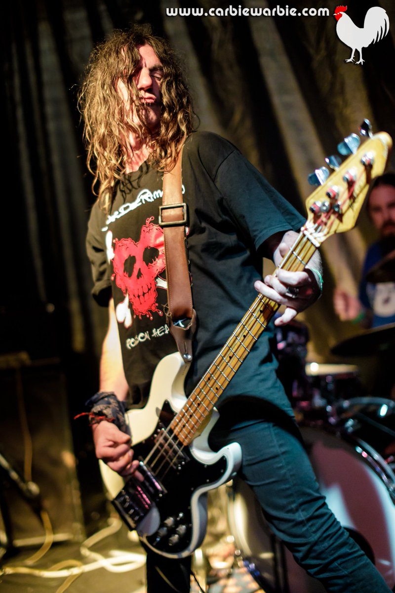 CarbieWarbie's tweet image. It is very sad to hear of the sudden passing of Andy McQueen, bassist of #TheExplodingWhiteMice and #TheProTools. Here some photographs of the great man from A Day By The Green early this year and also River Rocks Rehab last year.