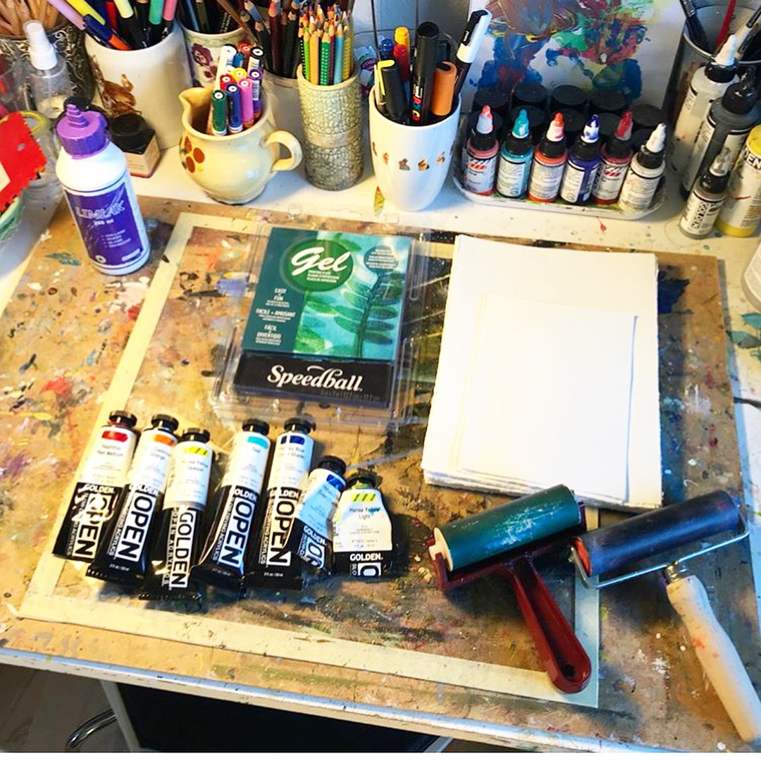 stellingarts's tweet photo. Explore the Monotype Painting Technique With Golden Open Paint!
.
#GoldenOpenPaint #MonotypePainting #AcrylicPainting #artMaterials #Artist #monotypi #goldenopen #goldenpaints @goldenpaints #stellingartsupplies https://t.co/mjArTzaogl