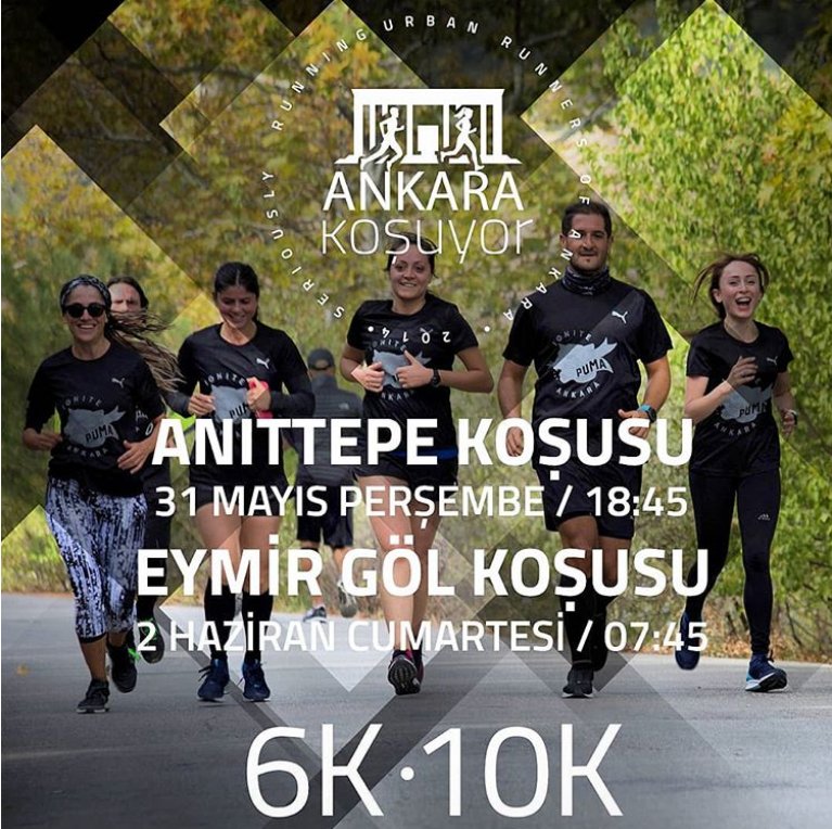 ankarakosuyor's tweet photo. B U H A F T A
_
• 3 1 . M A Y I S • P E R Ş E M B E
⏰ 1 8 : 4 5
📍 A N I T T E P E 👟 6 K / 1 0 K
_
• 2 . H A Z İ R A N • C U M A R T E S İ
⏰ 0 7 : 4 5
📍 E Y M İ R G Ö L Ü
👟 6 K / 1 0 K
#ankarakosuyor
#running
#runners
#run
#runningturkey
#anittepe
#eymir
#nooneleftbehind https://t.co/4VlzNHG72x