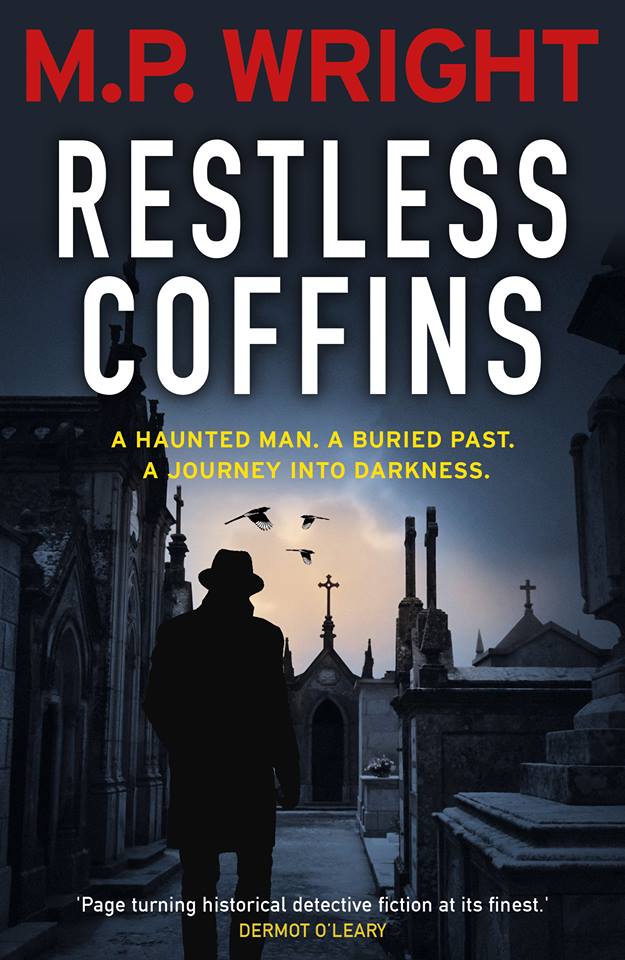 EllingtonWright's tweet photo. A Haunted Man.
A Buried Past.
A Journey Into Darkness. J T Ellington returns in #RestlessCoffins 'Page turning historical detective fiction at it's finest'Barbadian/Bristolian noir' - DERMOT O'LEARY
Huge thanks to @radioleary for the very kind words. Cheers M P https://t.co/OOckR2mNHc