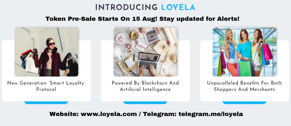 Crypto_W_Coffee's tweet photo. The Loyela Bitcointalk thread is out! Get support and find information! Get involved with the community! https://t.co/vYKbYKHZ8W
#Loyela #Bitcointalk #BTC #Crypto #ICO #Startup #Blockchain #CoinMarket #Cryptocurrency #Bitcoin #ANNThread https://t.co/IzWwvpAMon